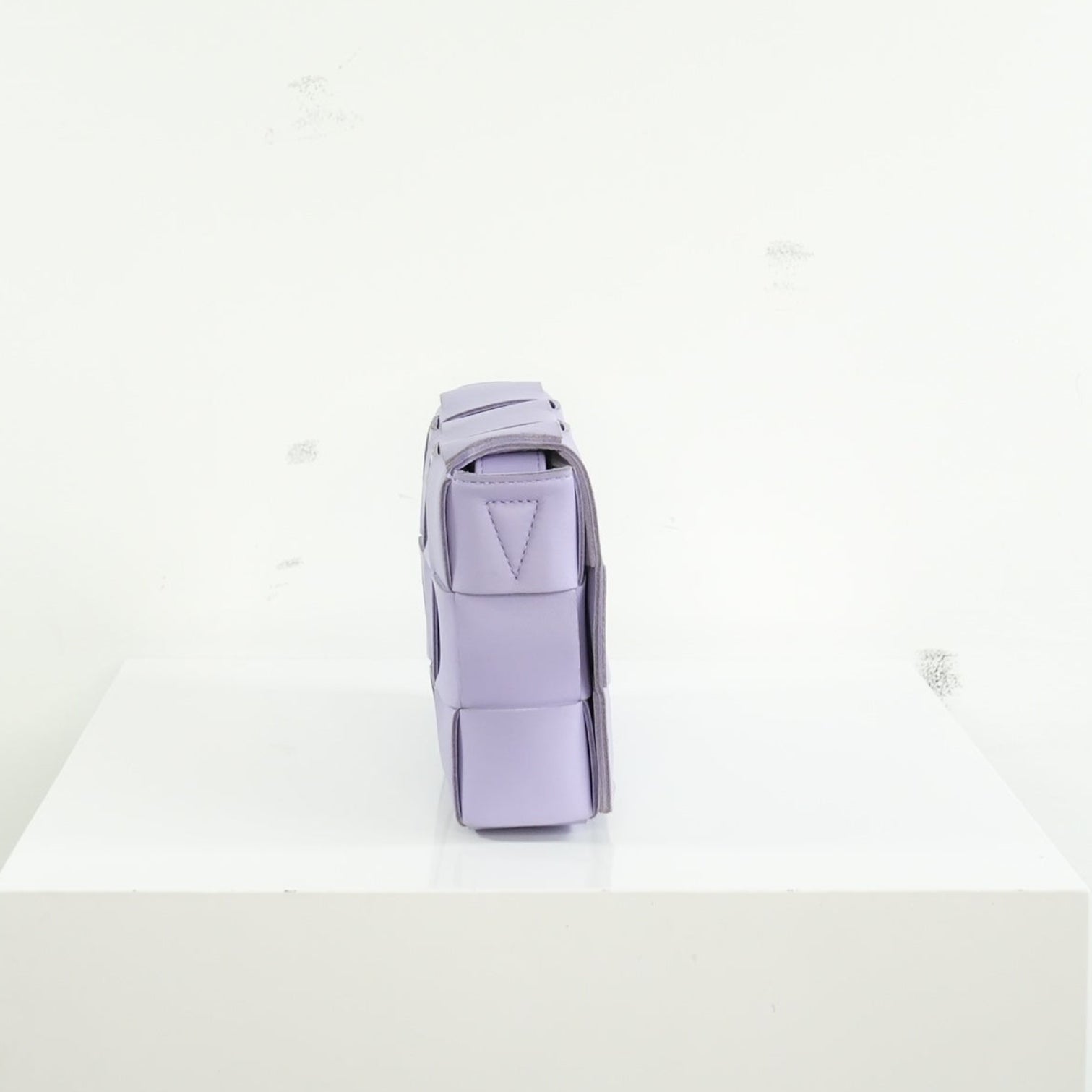 Bottega Veneta Intreccio Casette Crossbody Wisteria Bag