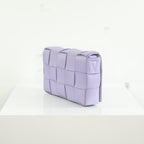 Bottega Veneta Intreccio Casette Crossbody Wisteria Bag
