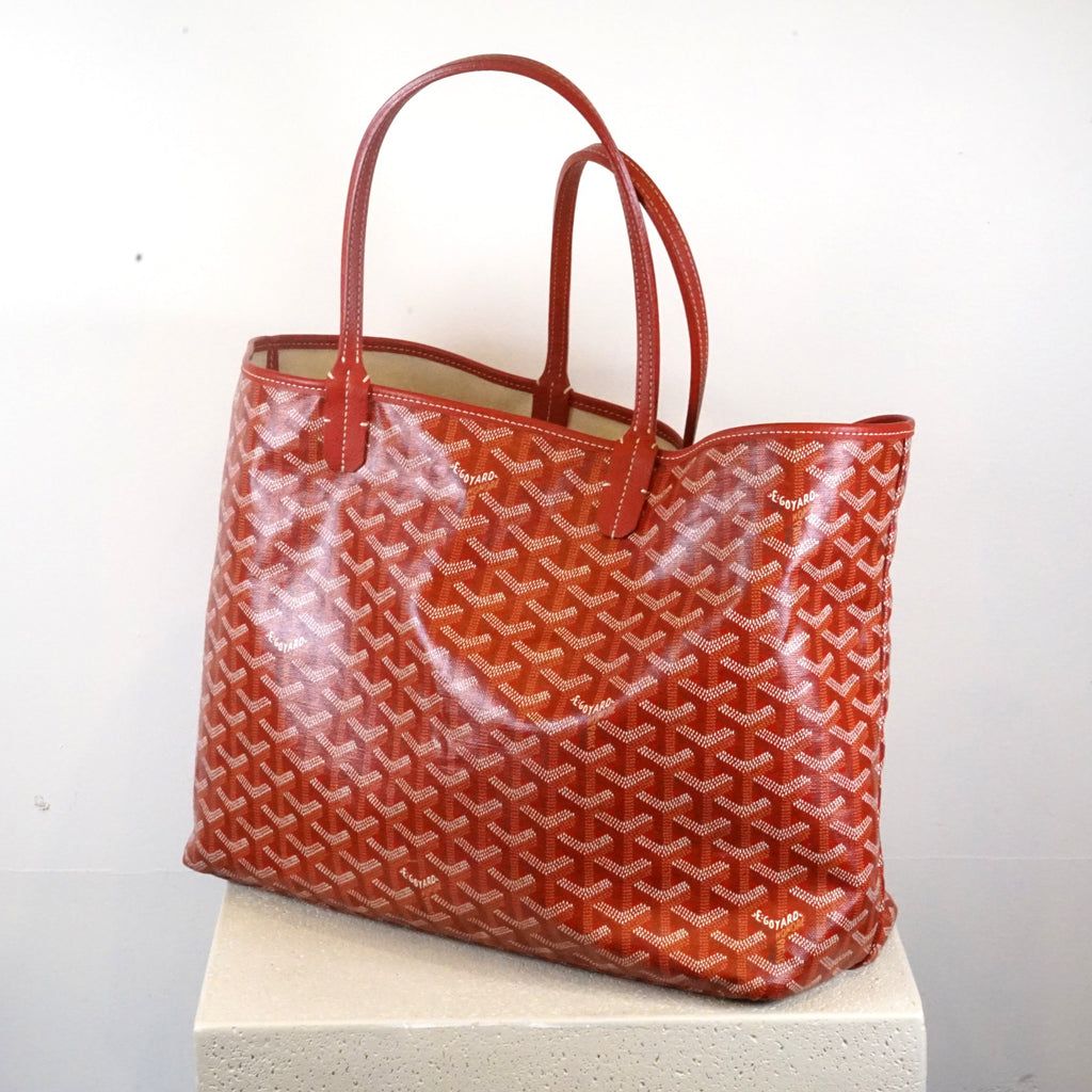 Goyard St. Louis Red Tote GM