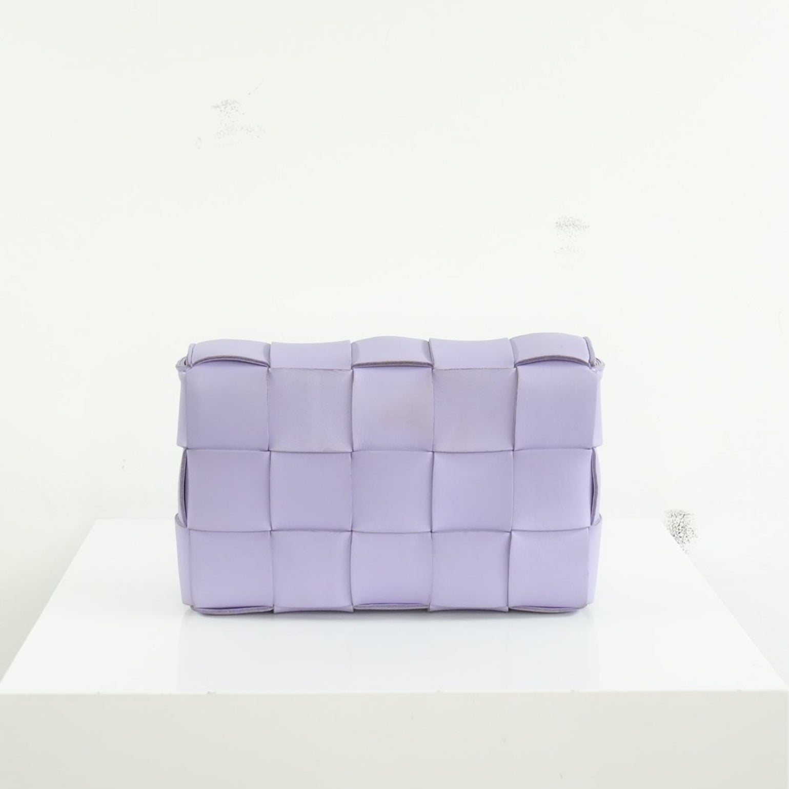 Bottega Veneta Intreccio Casette Crossbody Wisteria Bag