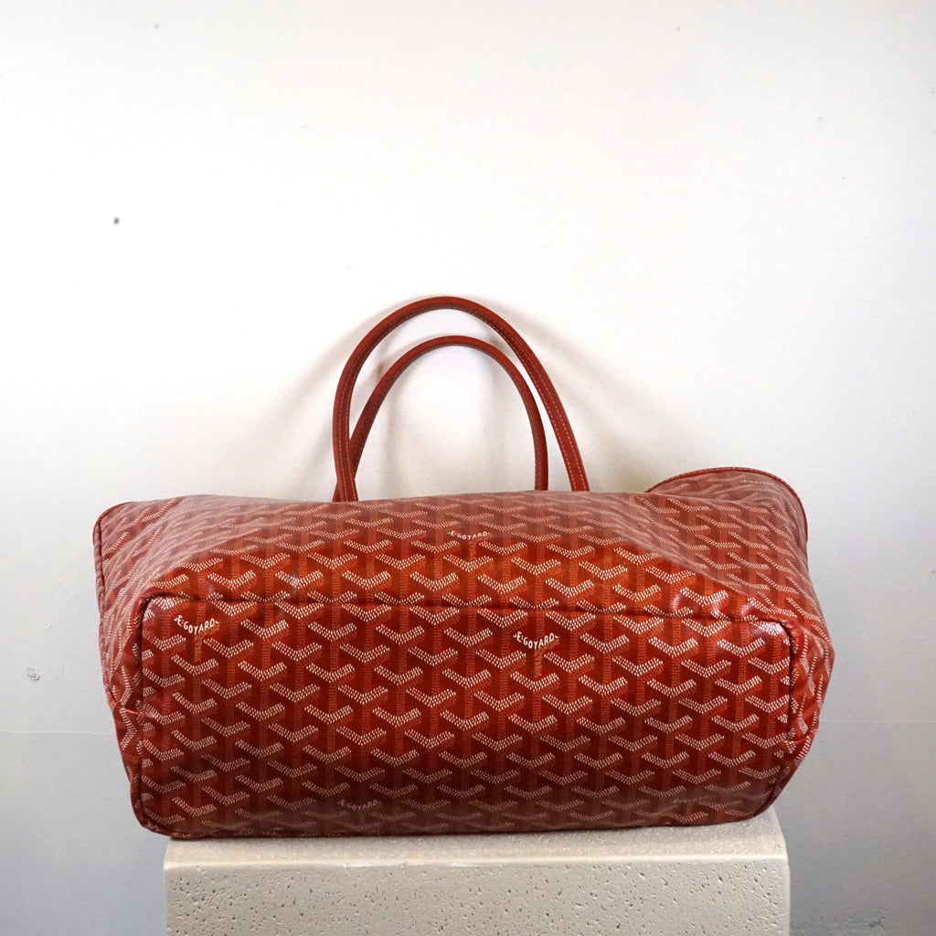 Goyard St. Louis Red Tote GM