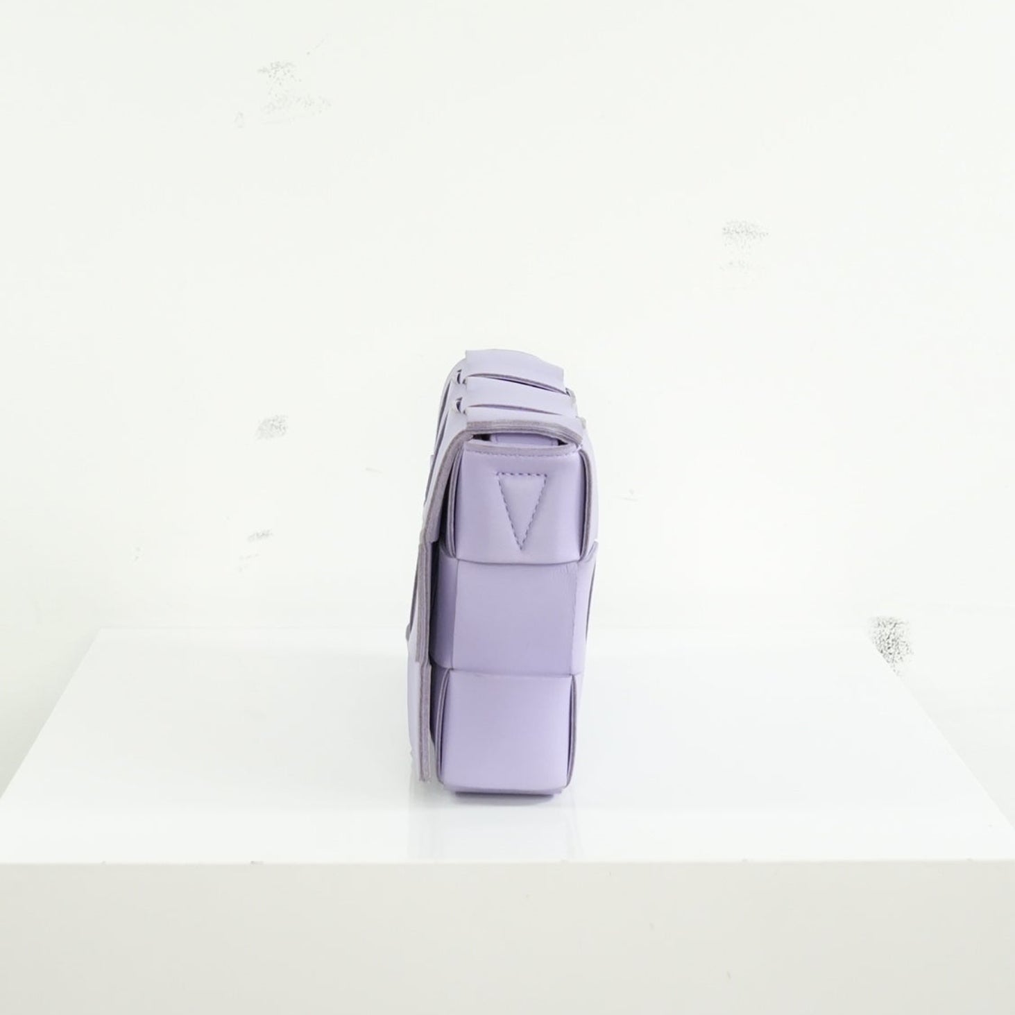 Bottega Veneta Intreccio Casette Crossbody Wisteria Bag