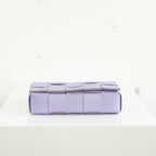Bottega Veneta Intreccio Casette Crossbody Wisteria Bag