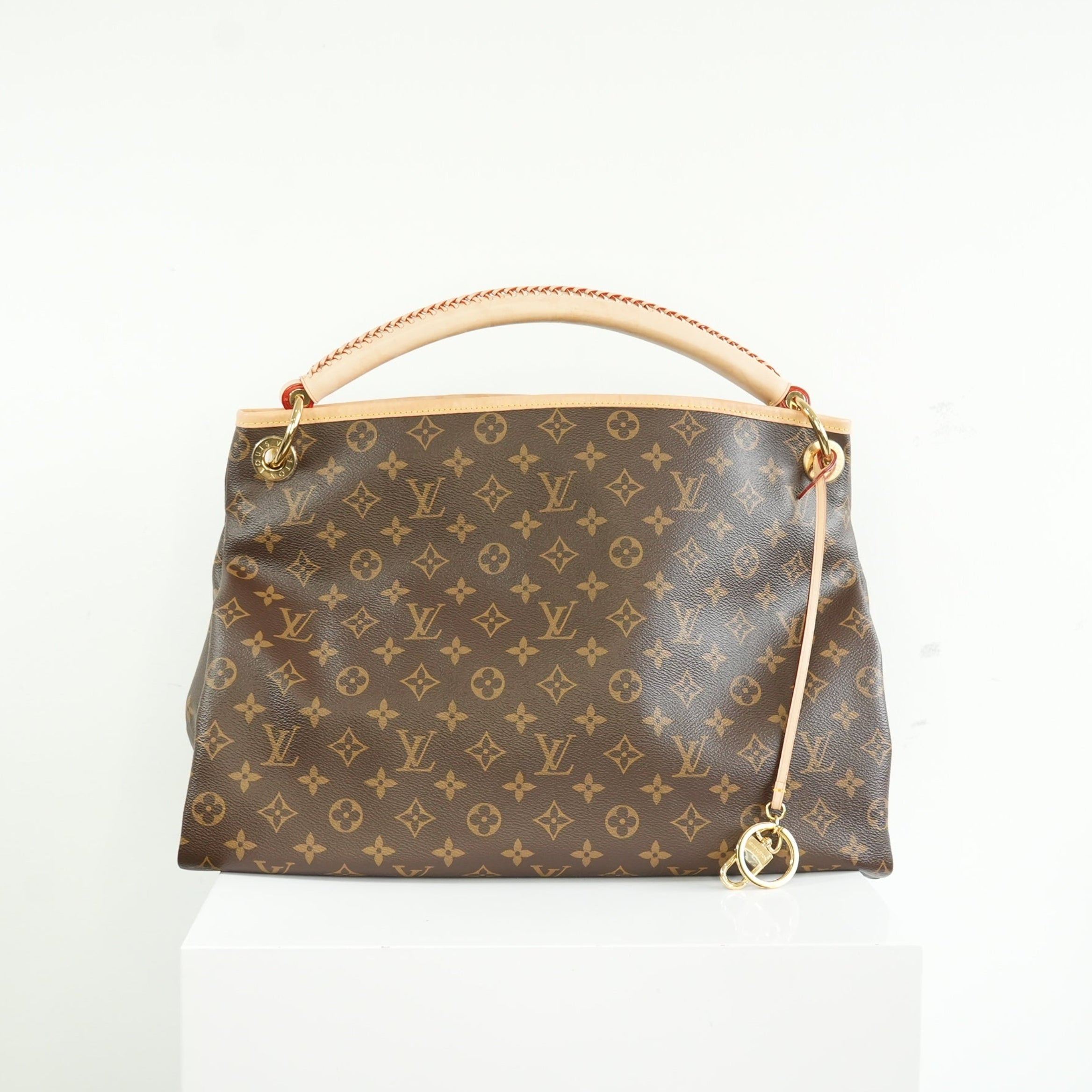 Louis Vuitton Monogram Canvas Artsy MM Bag Full Set