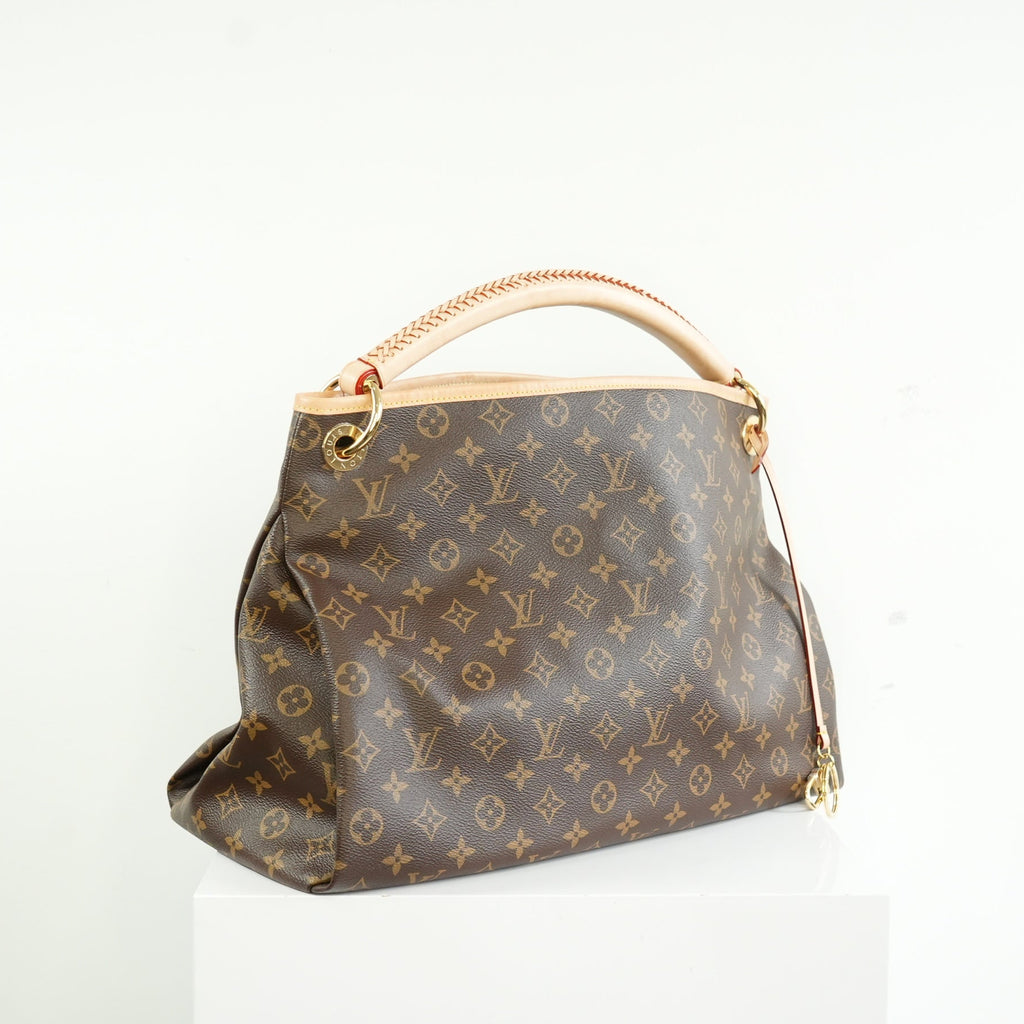 Louis Vuitton Monogram Canvas Artsy MM Bag Full Set