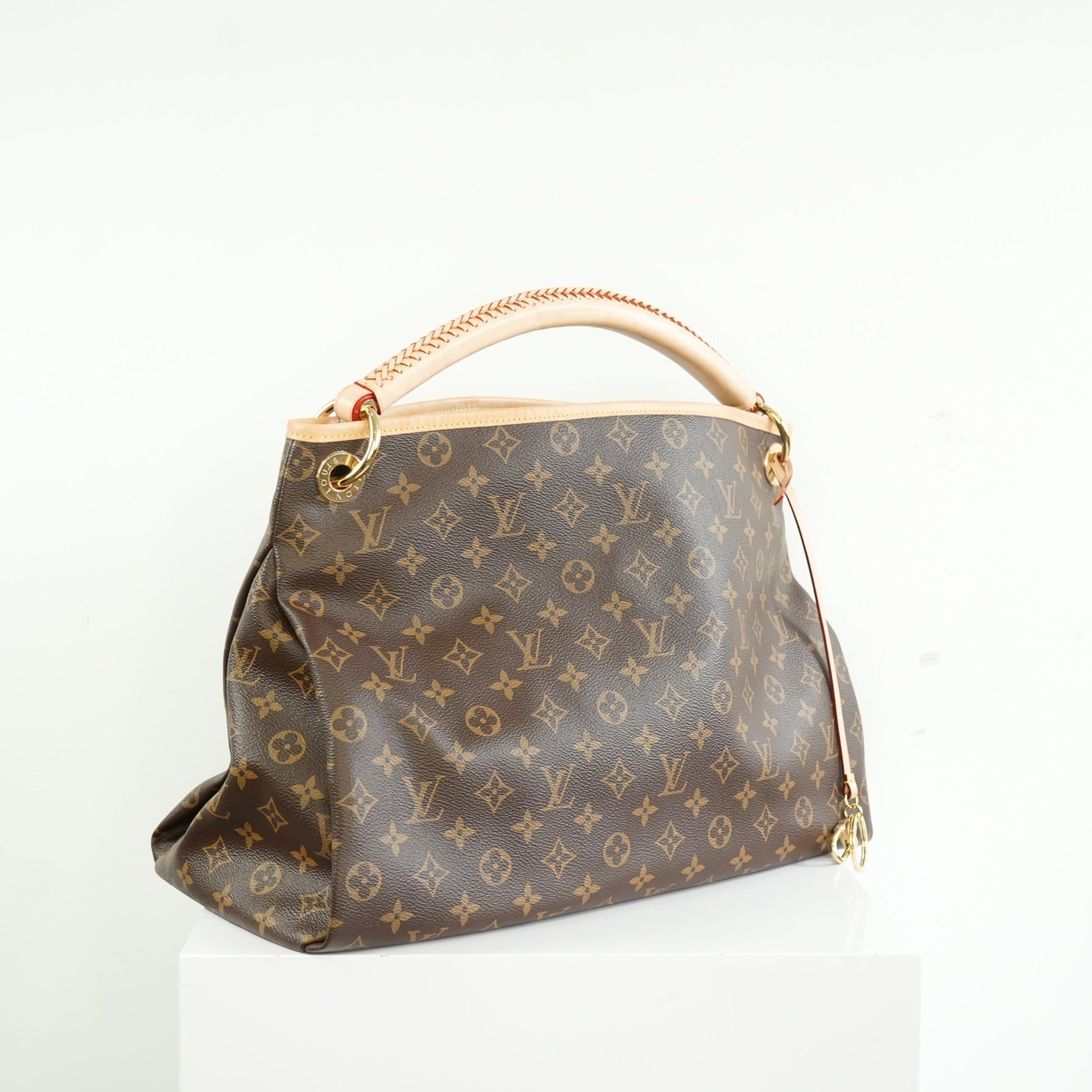 Louis Vuitton Monogram Canvas Artsy MM Bag Full Set