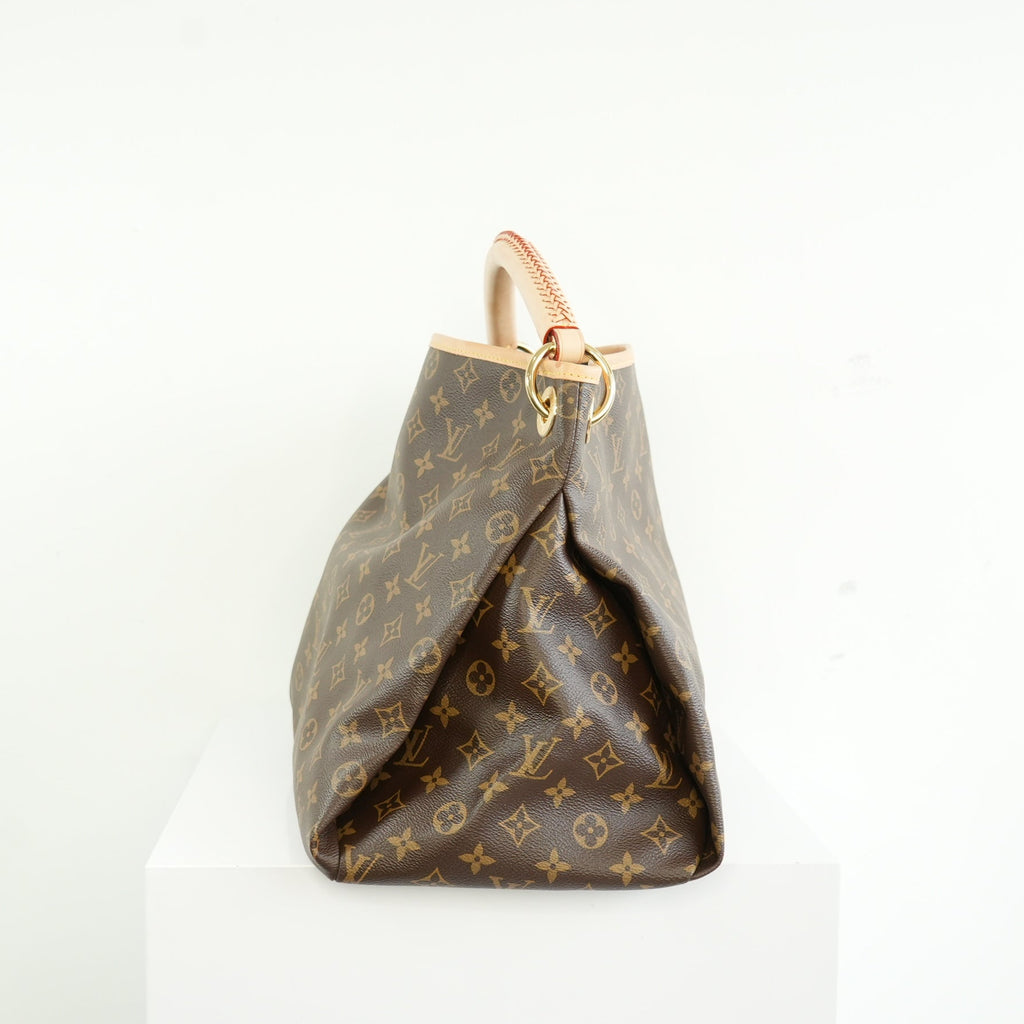 Louis Vuitton Monogram Canvas Artsy MM Bag Full Set