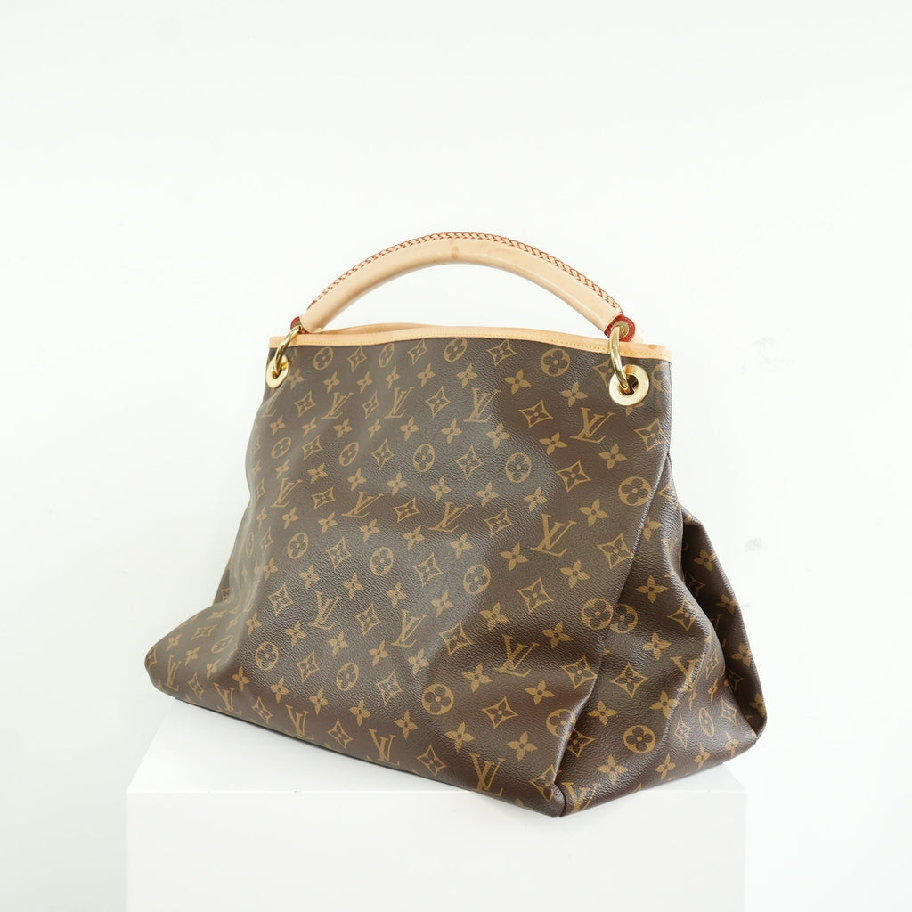 Louis Vuitton Monogram Canvas Artsy MM Bag Full Set