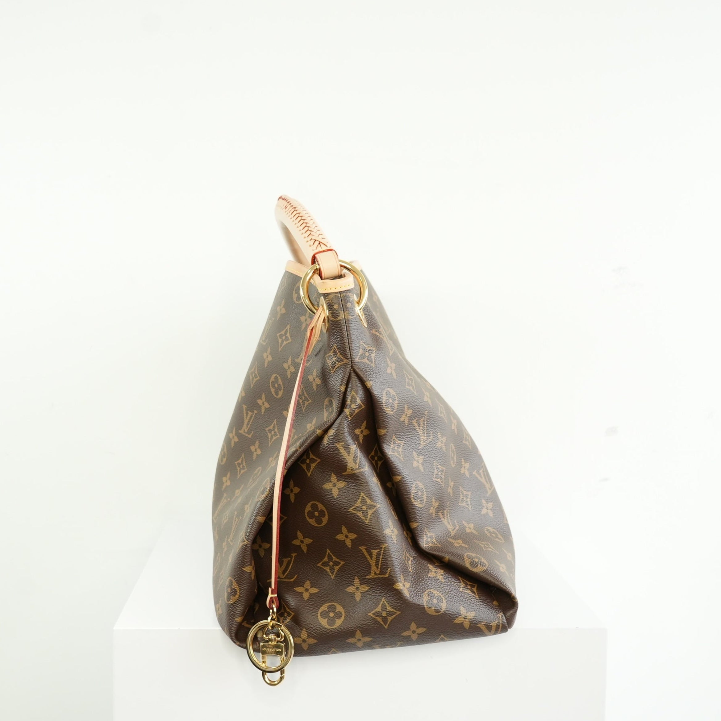 Louis Vuitton Monogram Canvas Artsy MM Bag Full Set