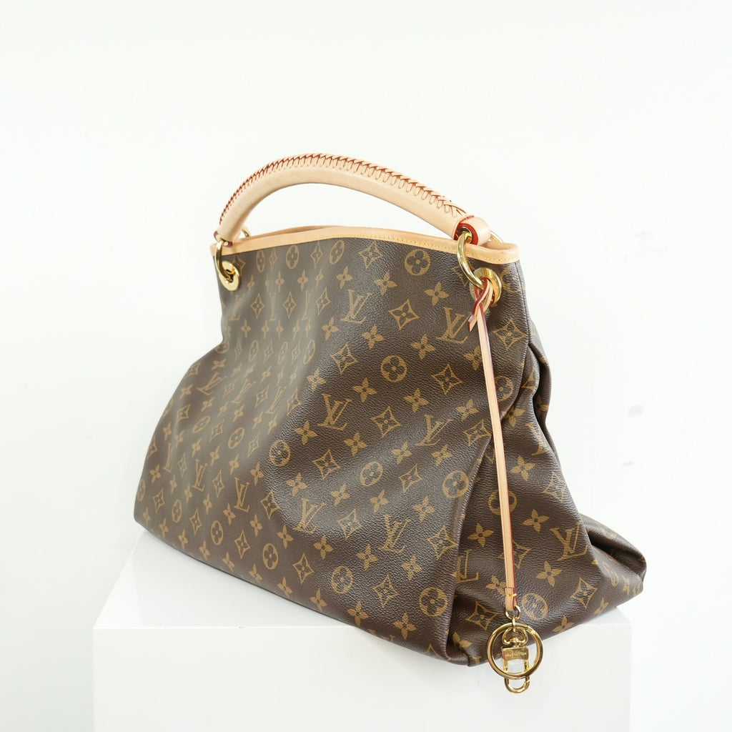 Louis Vuitton Monogram Canvas Artsy MM Bag Full Set