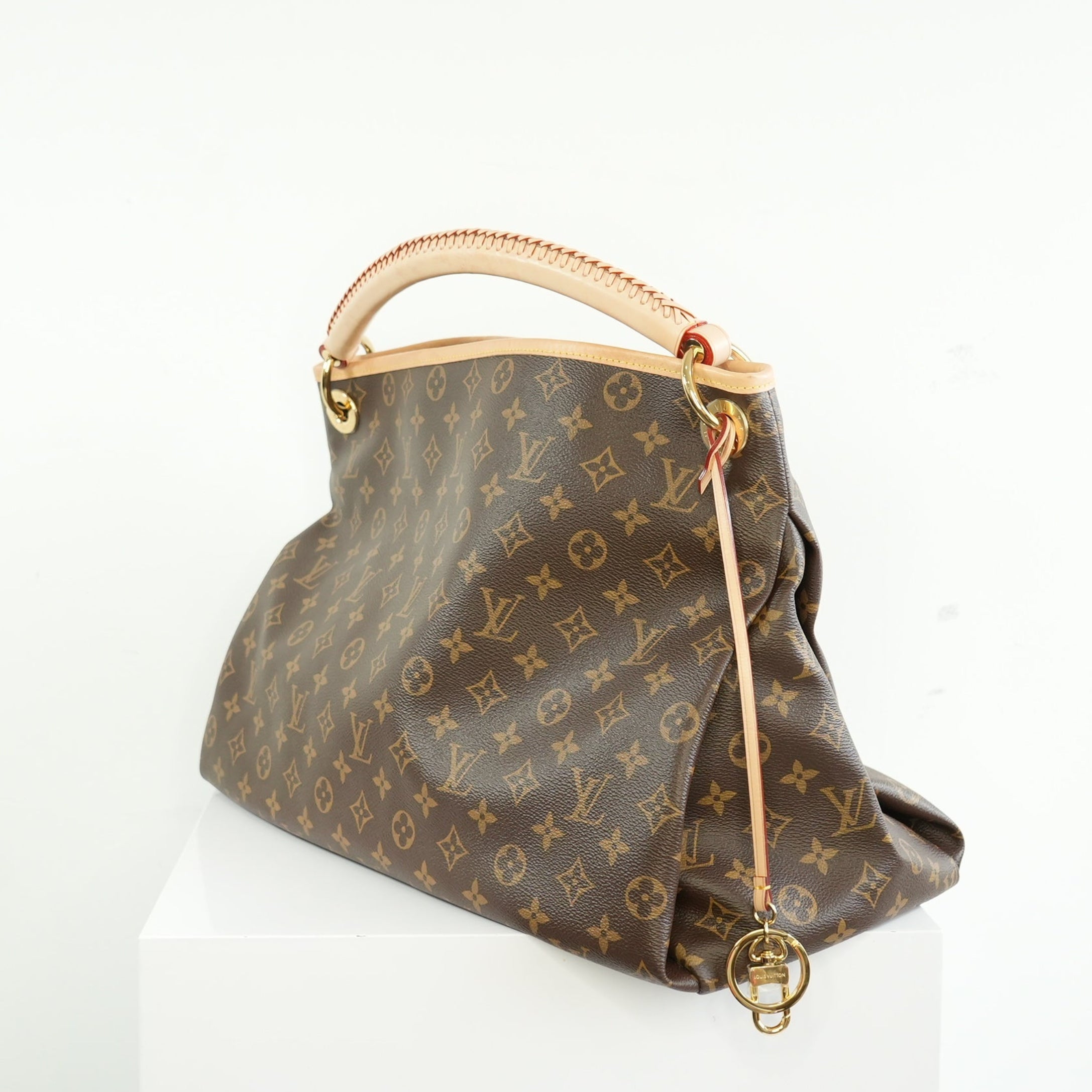 Louis Vuitton Monogram Canvas Artsy MM Bag Full Set