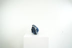 Christian Dior Blue Grained Calfskin Saddle Pouch w/ dust bag