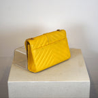 Saint Laurent Yellow Cassandre Envelope Wallet-On-Chain