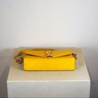 Saint Laurent Yellow Cassandre Envelope Wallet-On-Chain