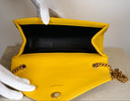 Saint Laurent Yellow Cassandre Envelope Wallet-On-Chain