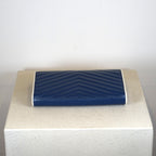 YSL Blue Envelope Shoulder Bag W/ Chain
