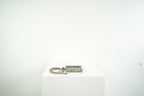 Christian Dior Saddle Oblique Jacquard Green/Gray Flap Card Holder Wallet w/ String and Dust Bag