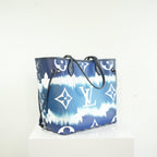 Louis Vuitton LImited Edition LV Escale Collection Blue Neverfull MM Bag Full Set