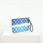 Louis Vuitton LImited Edition LV Escale Collection Blue Neverfull MM Bag Full Set