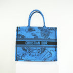 Emilio Pucci Straw Zebra Interior with Blue Trim Beach Tote Bag w/ dust bag