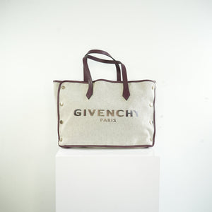Givenchy Bond Medium Canvas Shopper Tote