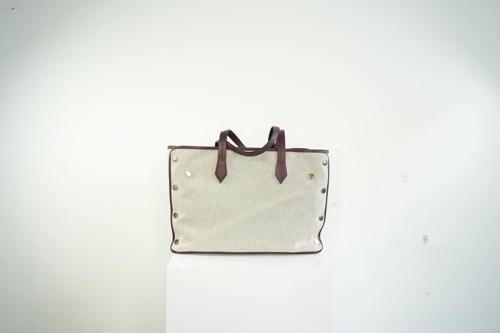 Givenchy Bond Medium Canvas Shopper Tote