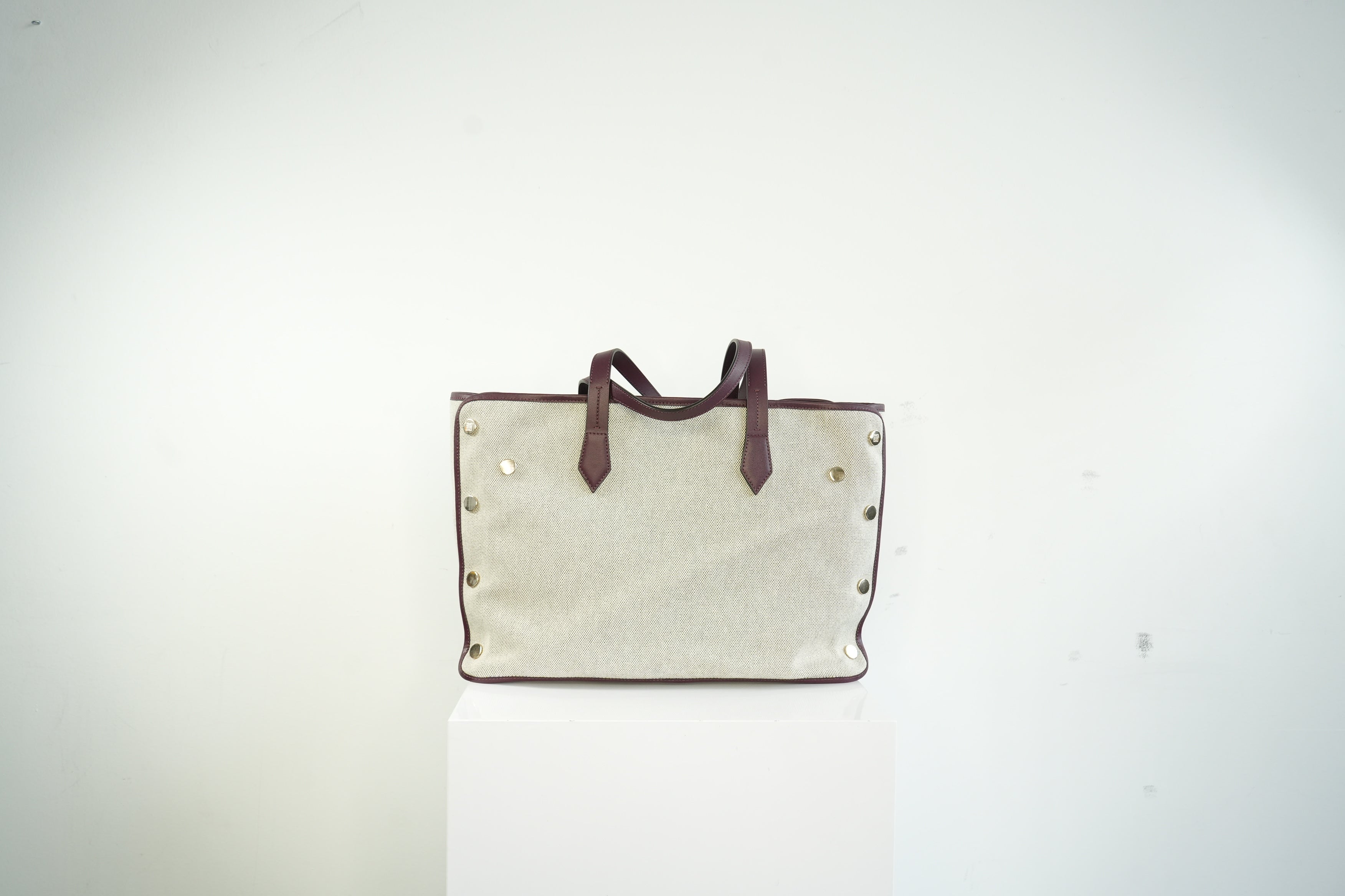 Givenchy Bond Medium Canvas Shopper Tote