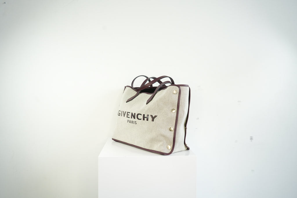 Givenchy Bond Medium Canvas Shopper Tote