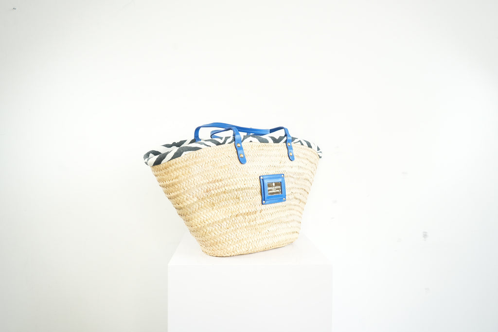 Christain Dior Blue Toile De Jouy Zodiac Book Tote