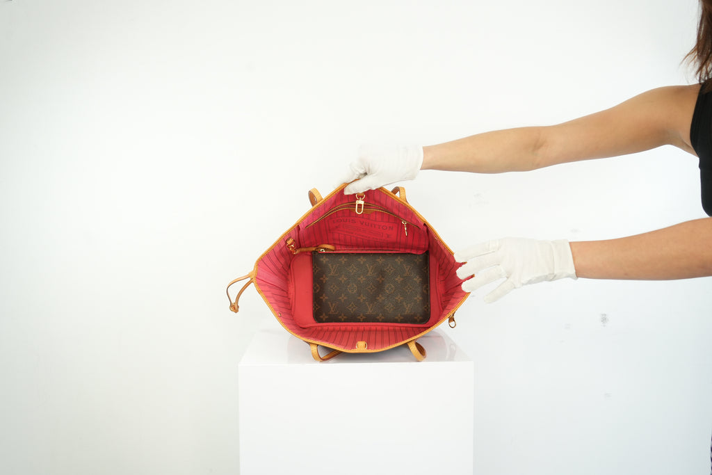 Louis Vuitton Nerverfull MM Tote Limited Edition Kamages with Epi Wallet SET