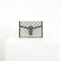 Gucci Navy GG Supreme Canvas Dionysus Bag Full Set