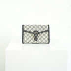 Gucci Navy GG Supreme Canvas Dionysus Bag Full Set