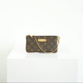 Louis Vuitton Monogram Canvas Mila Pochette Bag