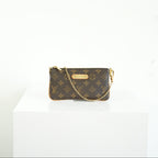 Louis Vuitton Monogram Canvas Mila Pochette Bag