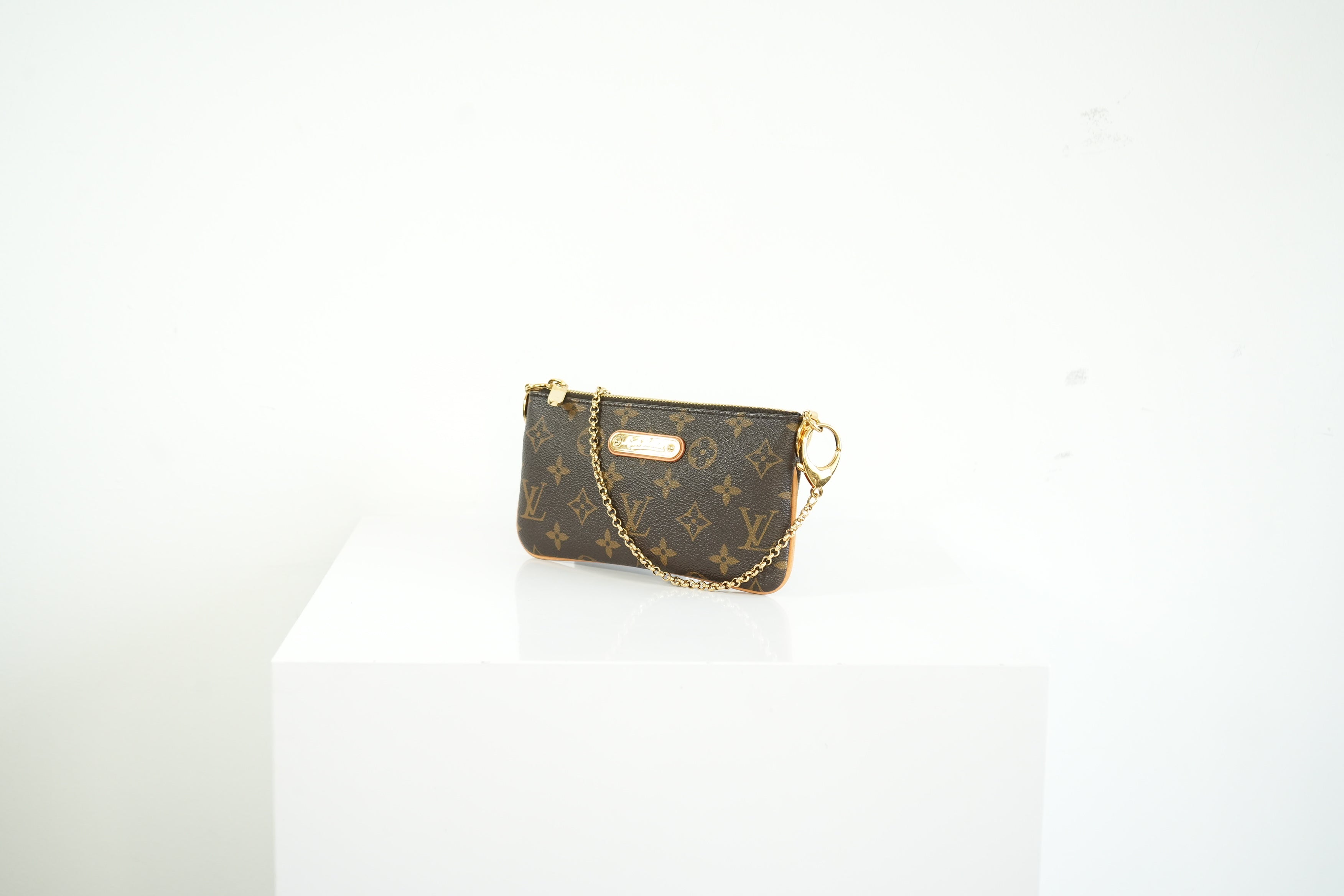 Louis Vuitton Monogram Canvas Mila Pochette Bag