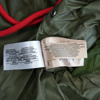 Burberry Nylon Hooded Mod Coat Parka Jacket Olive Green Size 0
