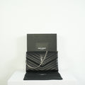 Saint Laurent Classic Black Monogram WOC, full set