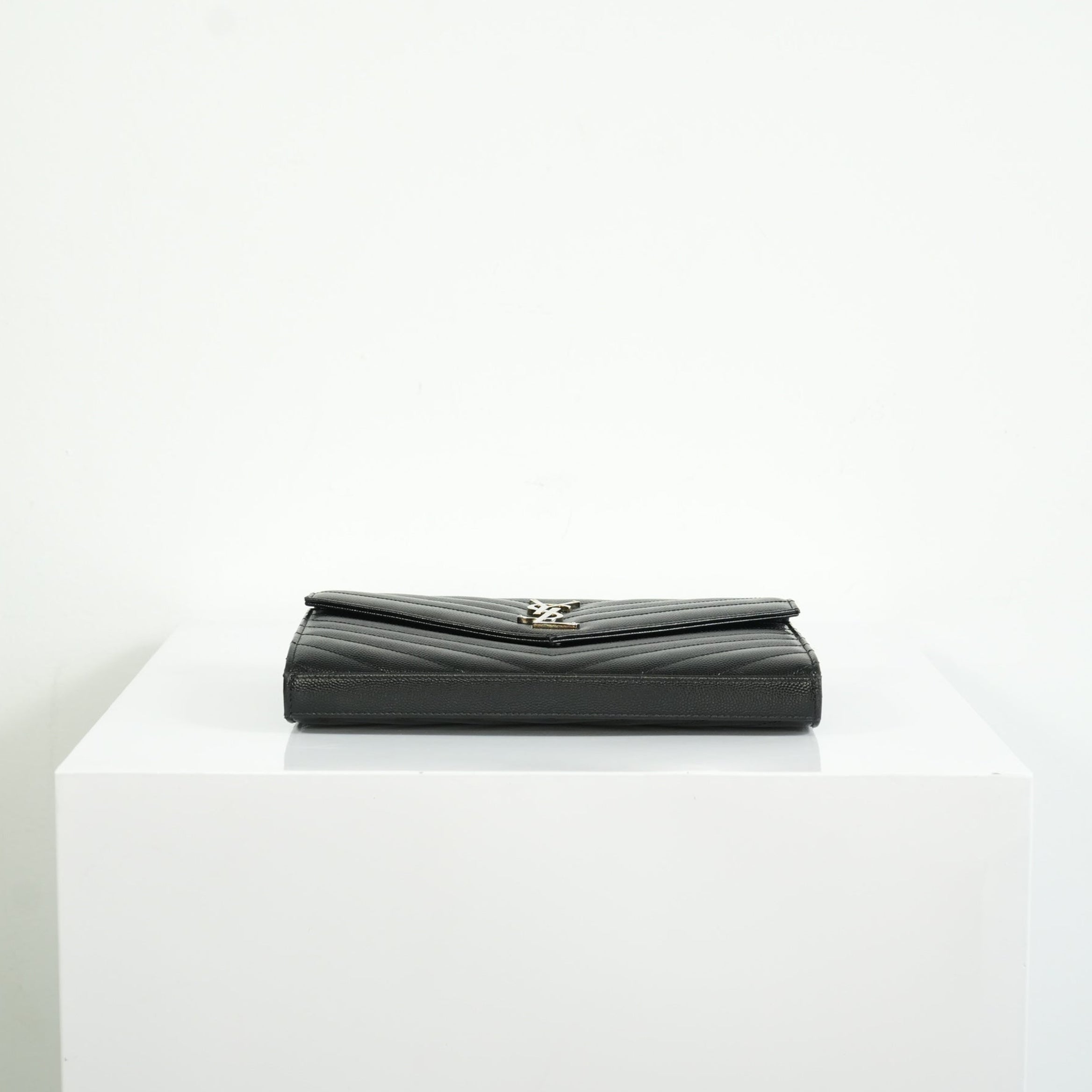 Saint Laurent Classic Black Monogram WOC, full set