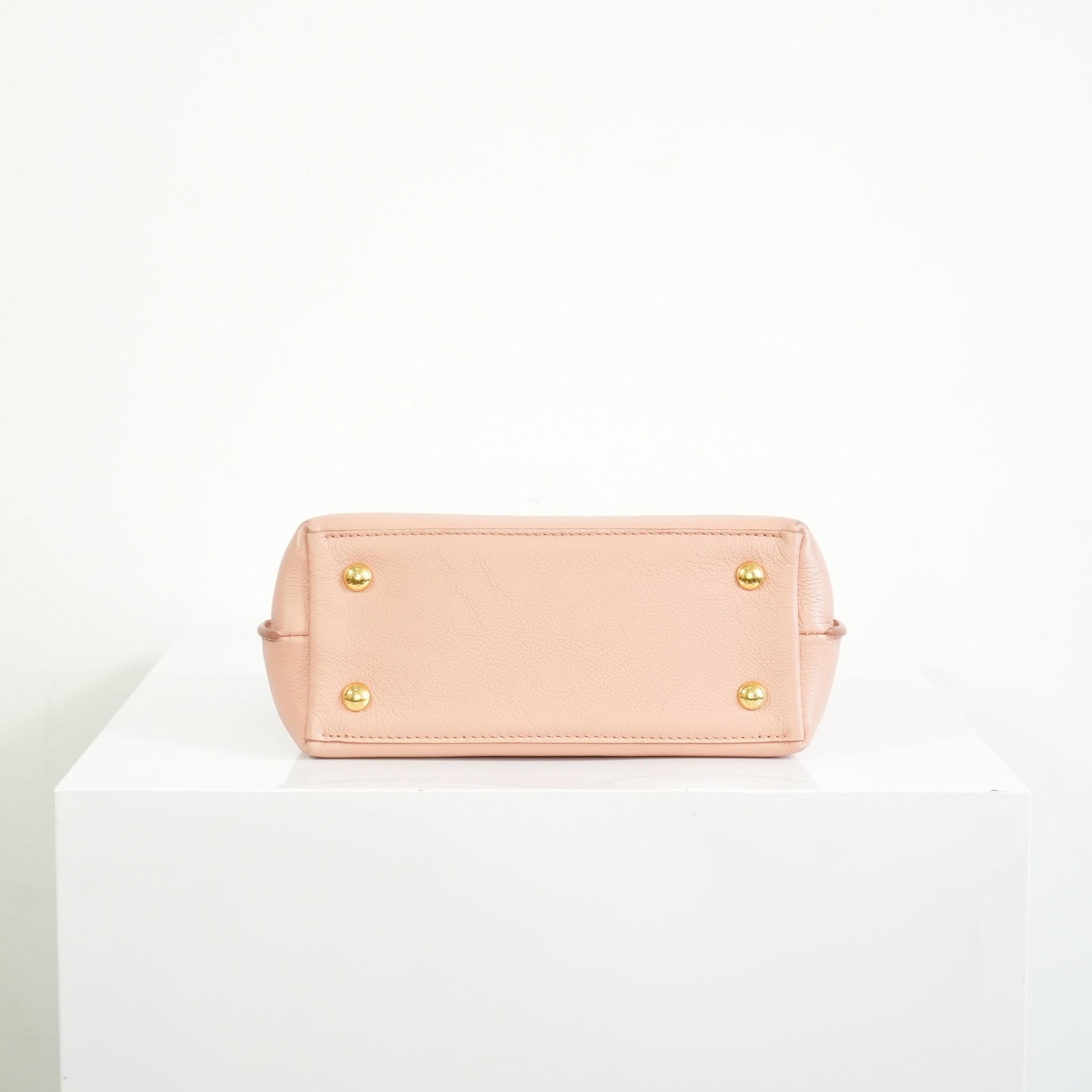 Louis Vuitton Pink Lockme Ever Mini Handbah FULL SET