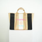 Chanel Deauville Tote FULL SET