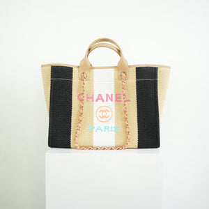 Chanel Deauville Tote FULL SET