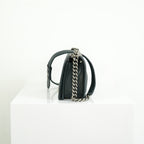Chanel Black Chevron Boy Bag