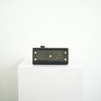 Saint Laurent Black Baby Croc Sac de Jour Bag w/ dust bag