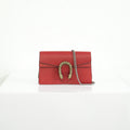Gucci Dionysus Mini Red Leather Shoulder Bag