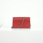 Gucci Dionysus Mini Red Leather Shoulder Bag