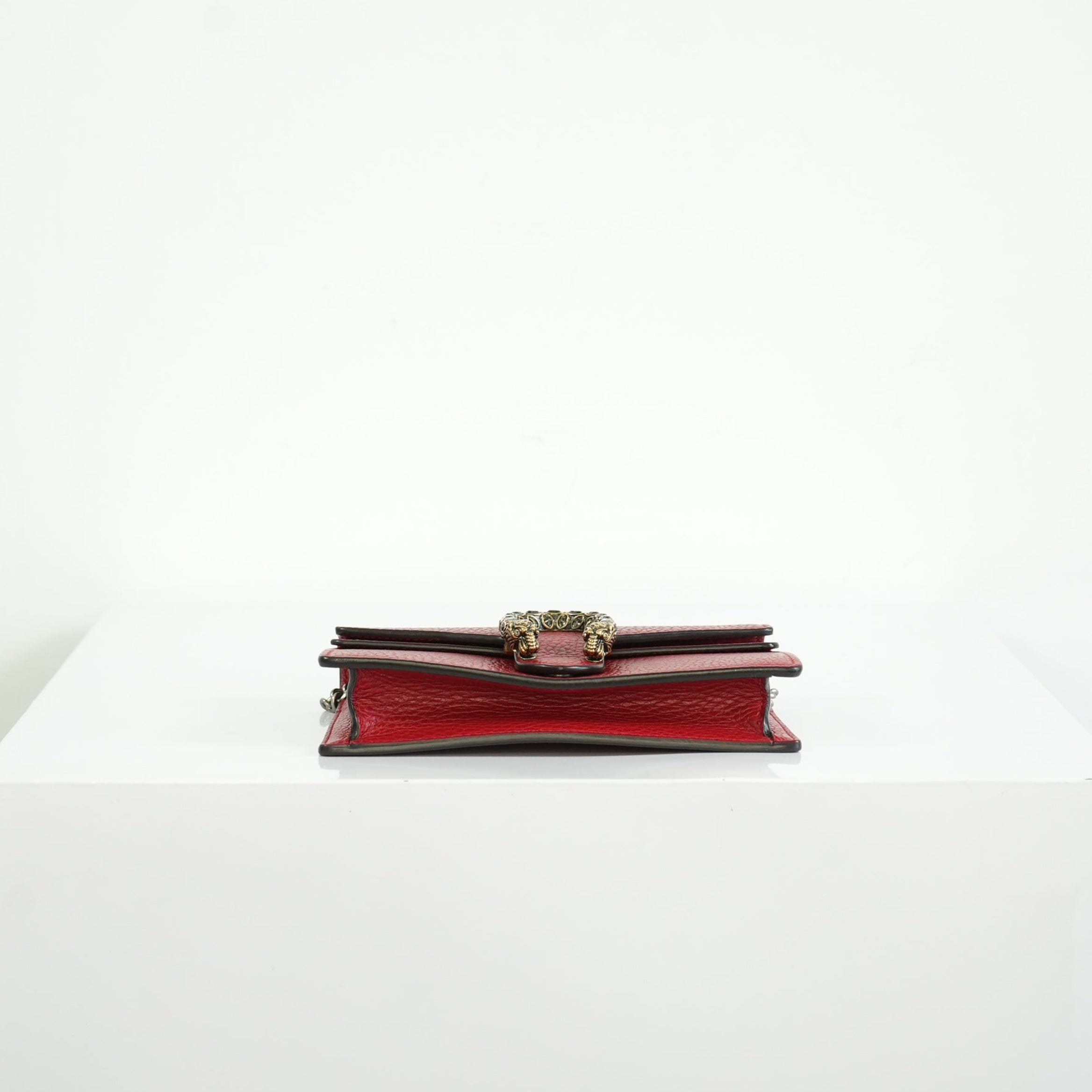Gucci Dionysus Mini Red Leather Shoulder Bag