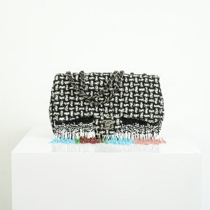 Chanel Metiers D'Art Classic Tweed Flap Bag