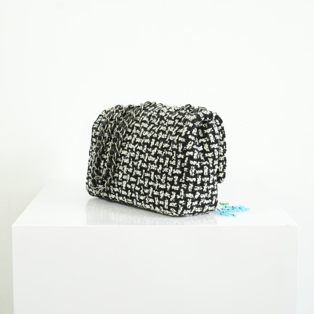 Chanel Metiers D'Art Classic Tweed Flap Bag