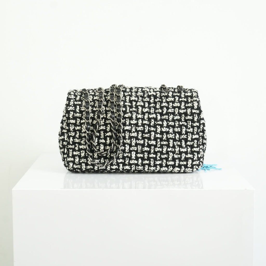 Chanel Metiers D'Art Classic Tweed Flap Bag