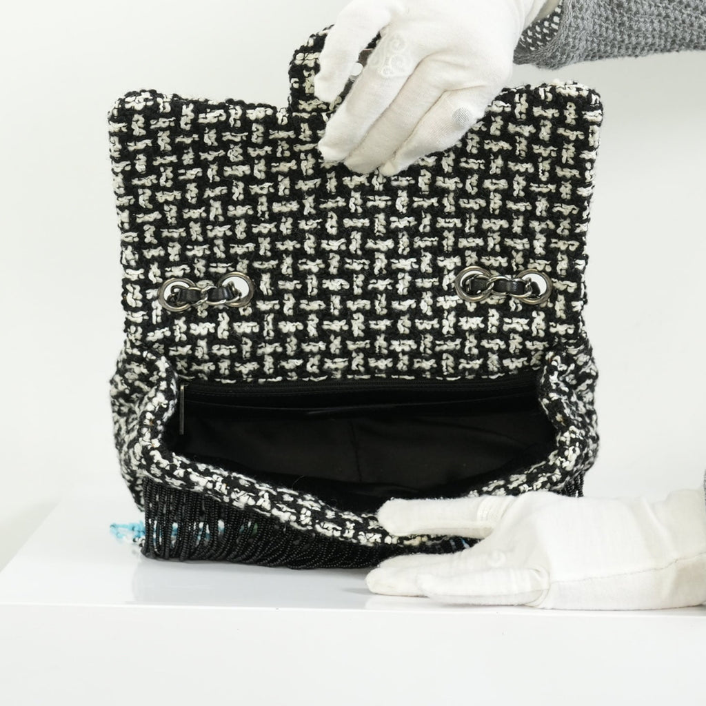 Chanel Metiers D'Art Classic Tweed Flap Bag